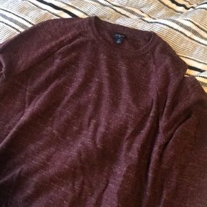 Maroon Red sweater by J.Crew Factory